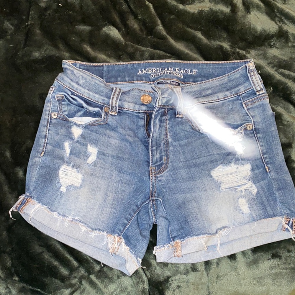 American Eagle midi shorts